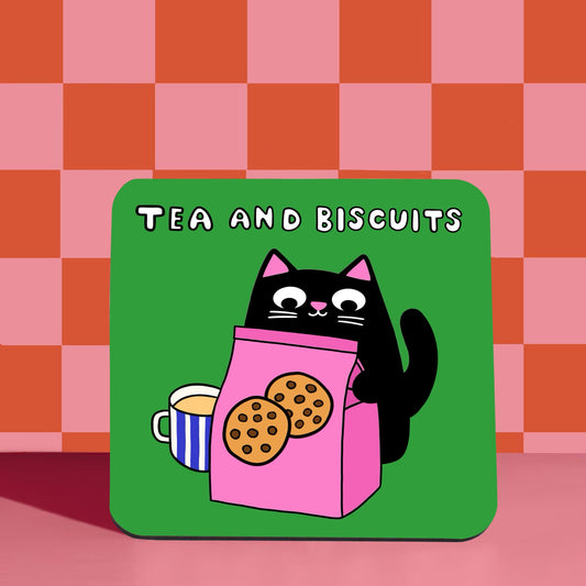 Tea And Biscuits Coaster